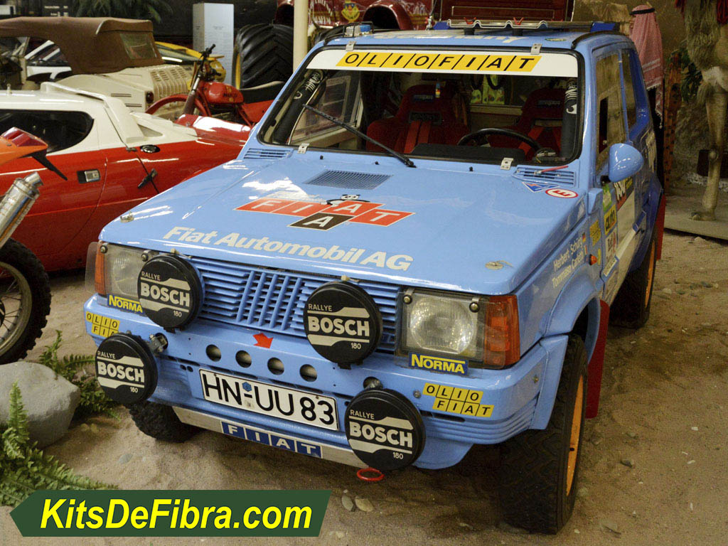Fiat Panda 4x4 aletines Dakar