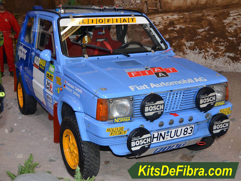 Fiat Panda aletines 4x4 Dakar