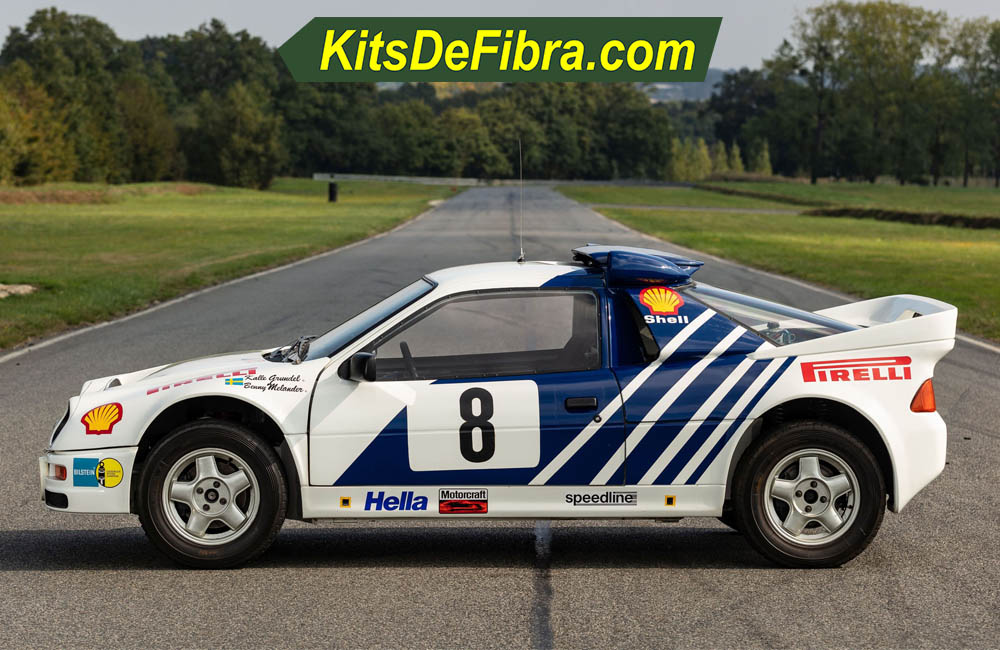 Ford RS200 Grupo B lateral