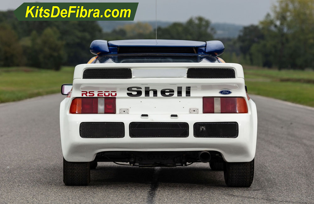 Ford RS200 Grupo B posterior